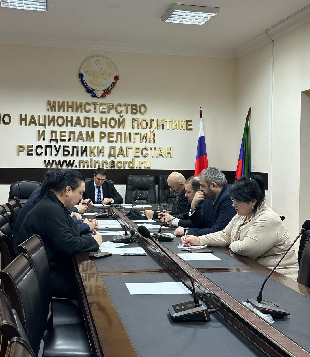 В Миннаце РД обсудили итоги деятельности  межведомственного Совета по взаимодействию с соотечественниками