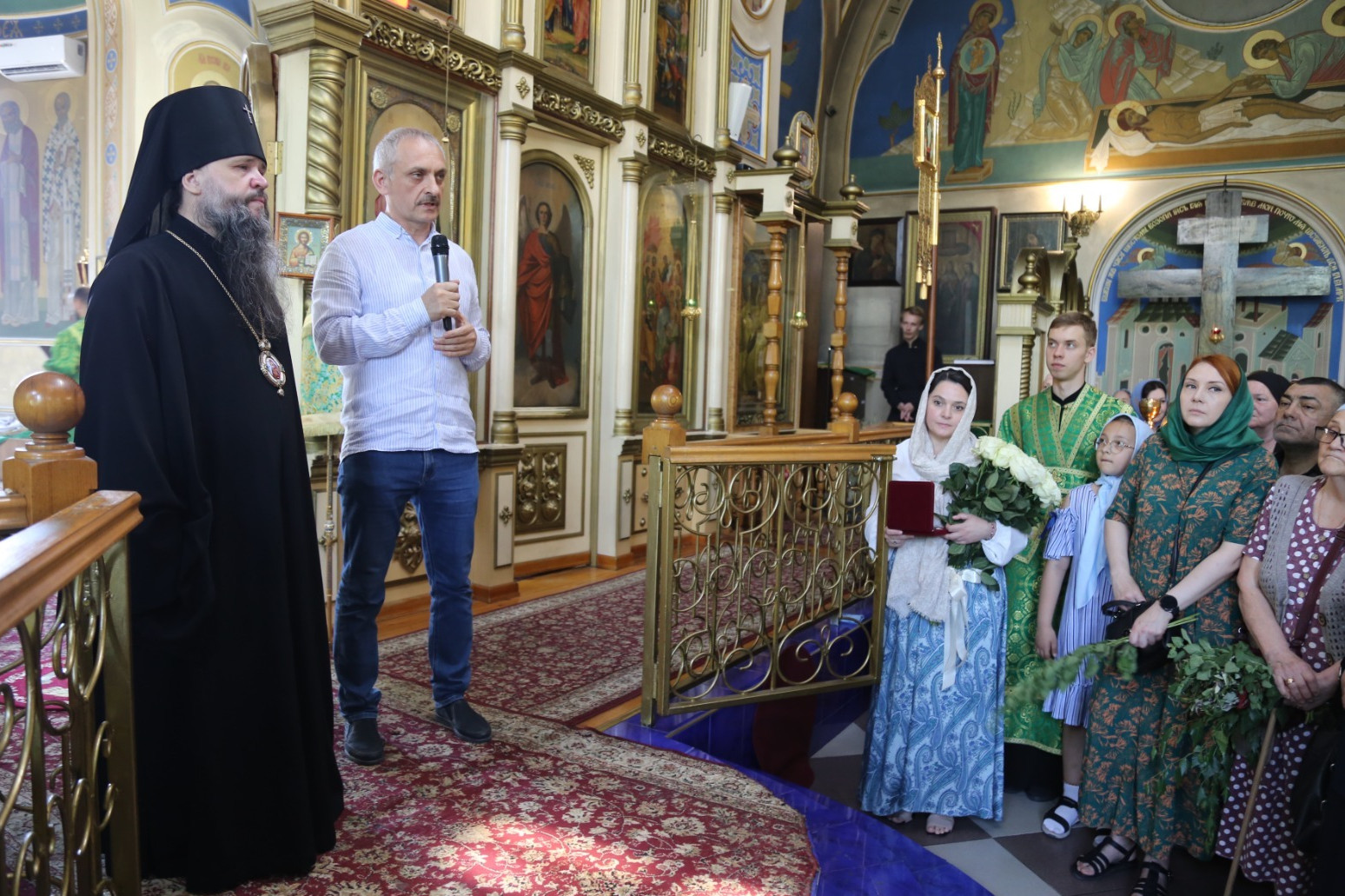 Православные христиане Дагестана отметили «День Святой Троицы»