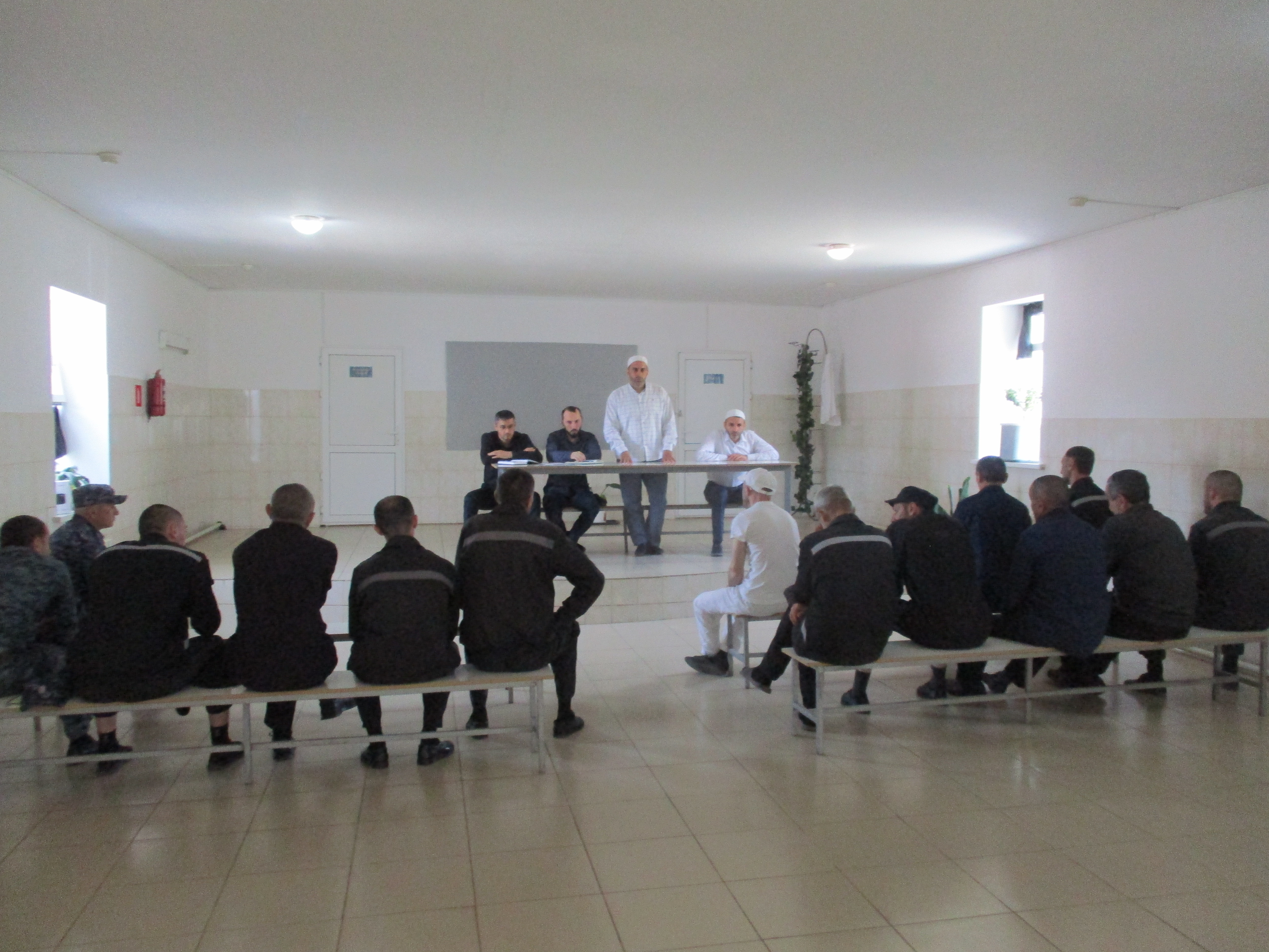 Встреча с осужденными, отбывающими наказание в Лечебно-исправительном учреждении № 4