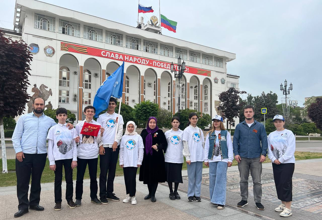 Миннац Дагестана присоединился к Всероссийской патриотической акции «Георгиевская ленточка»