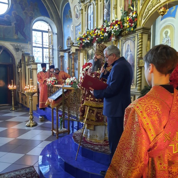 Глава Миннаца поздравил архиепископа Варлаама и православных верующих с Пасхой