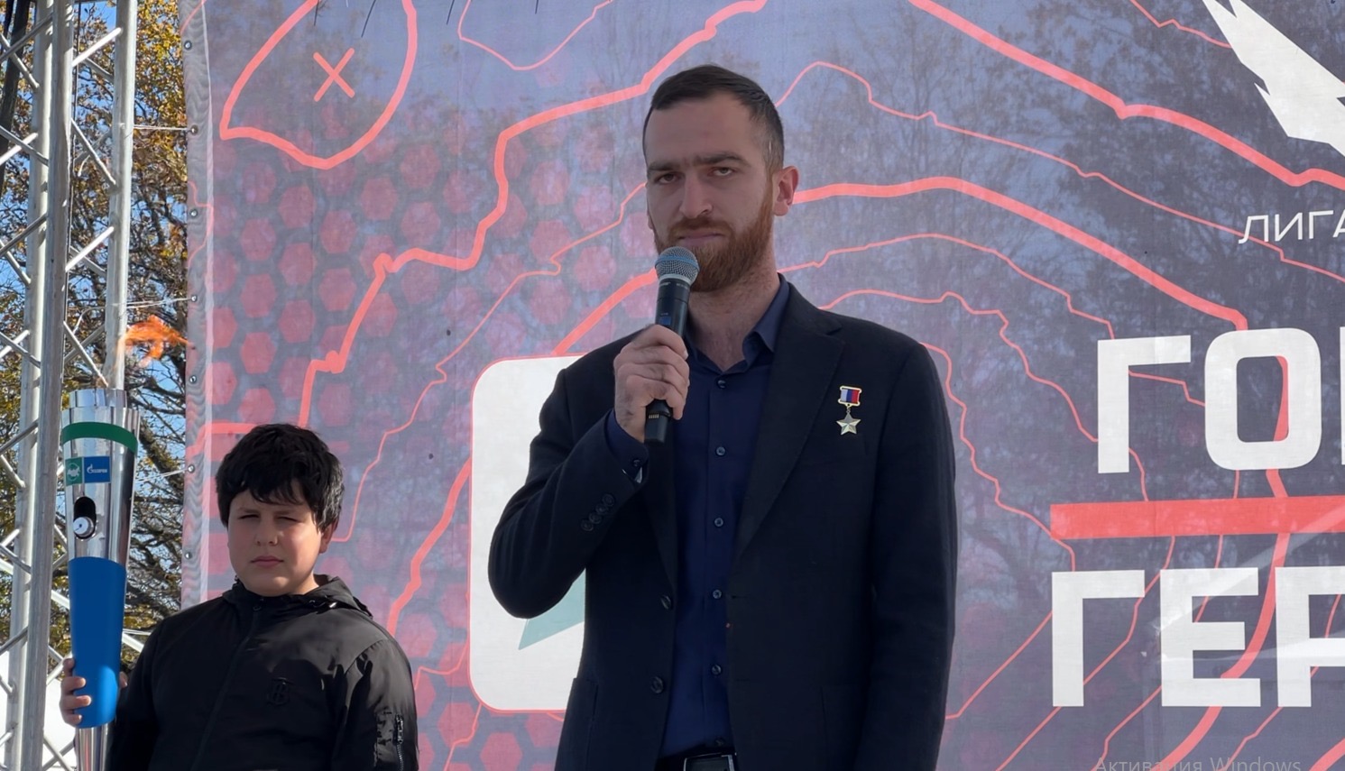 Темирлан Абуталимов посетил «Гонку Героев»