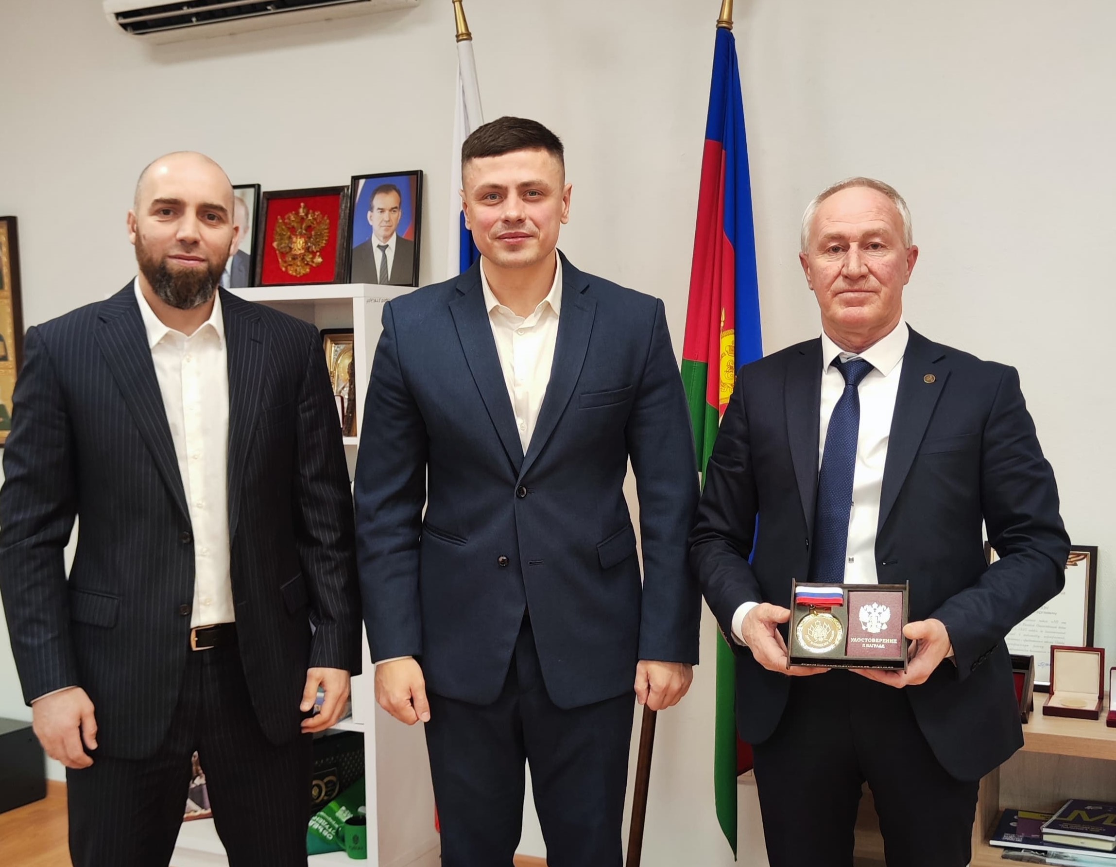 Представитель Дагестана в Краснодарском крае награждён медалью «Друг молодежи Кубани»