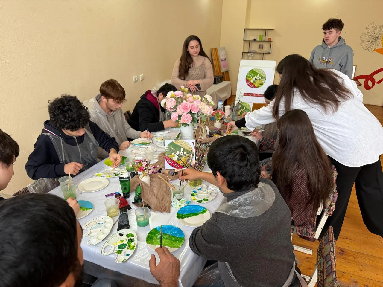 Мастер-класс в Дербенте объединил иностранных студентов и традиции Дагестана