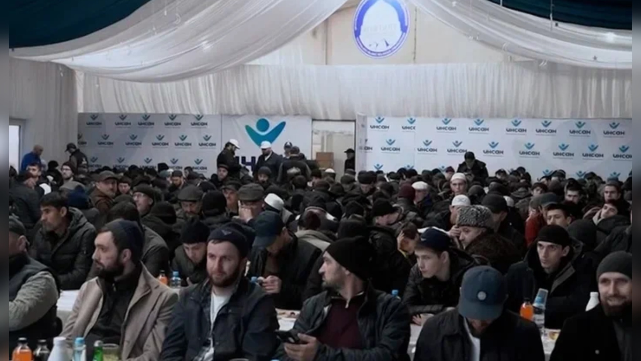 Время добрых дел. Ифтар, организованный Межведомственным советом по связям с соотечественниками при Миннаце Дагестана, прошел в шатре Рамадана