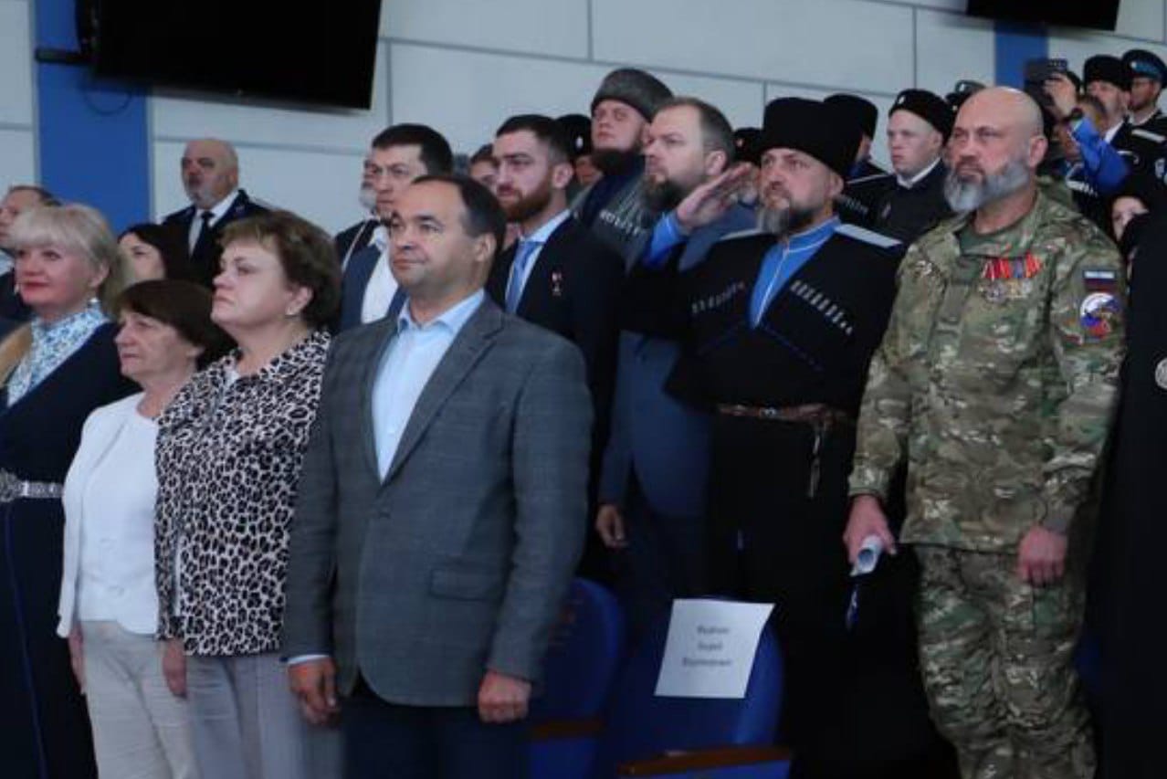 Темирлан Абуталимов принял участие в работе отчетного круга Терского войскового казачьего общества