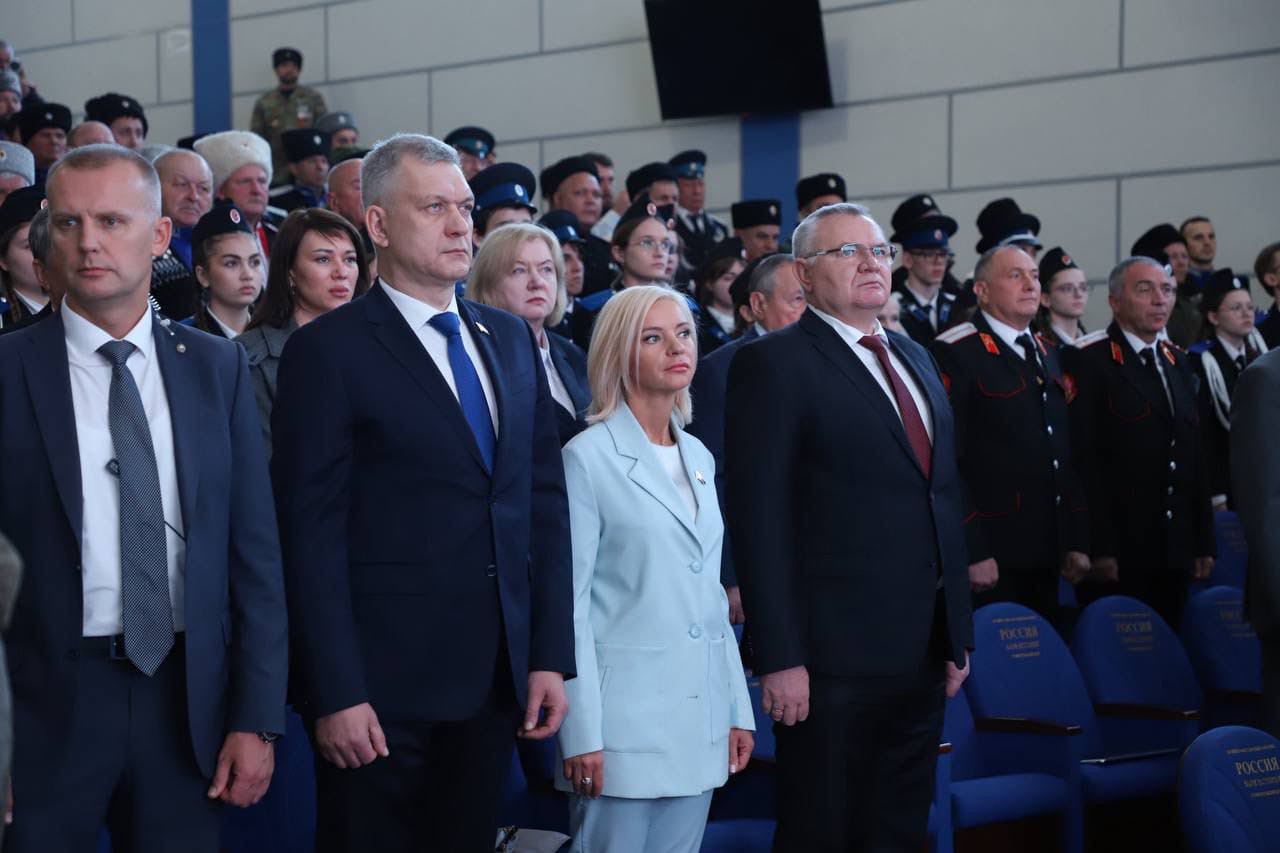 Темирлан Абуталимов принял участие в работе отчетного круга Терского войскового казачьего общества