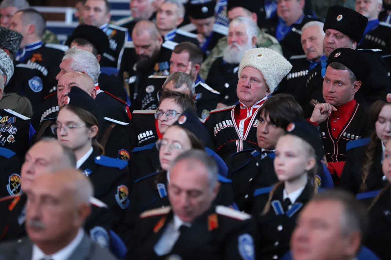 Темирлан Абуталимов принял участие в работе отчетного круга Терского войскового казачьего общества