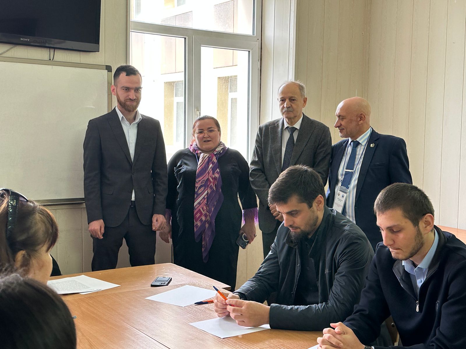 Темирлан Абуталимов написал диктант на родном языке