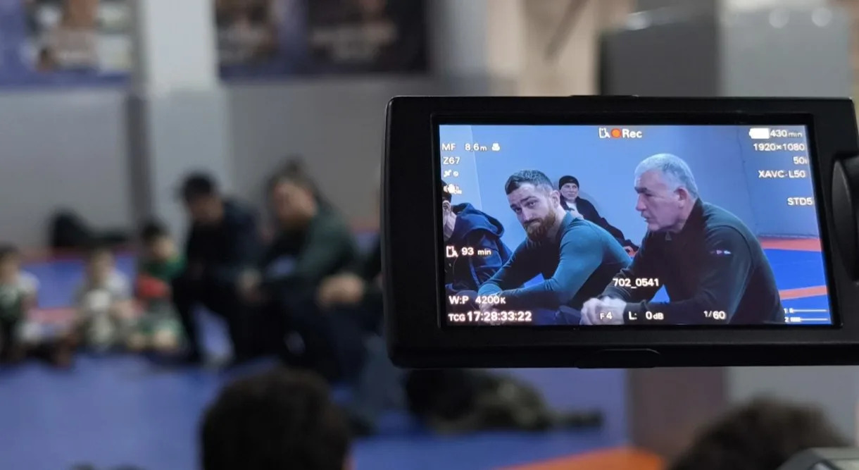 Встреча с Героями России. Темирлан Абуталимов и Магомед Баачилов посетили Школу единоборств в Махачкале