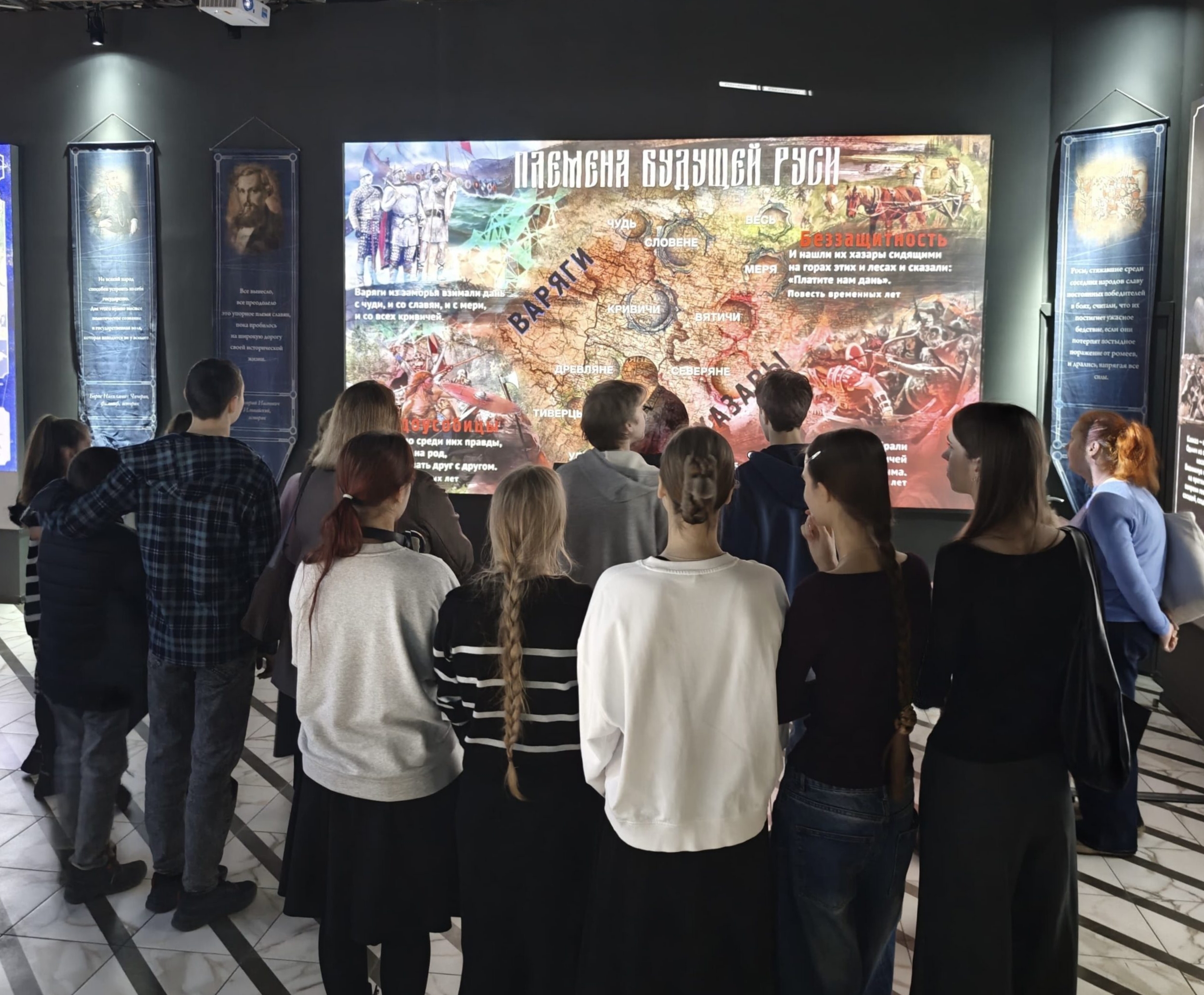 Воспитанники воскресной школы «Преображение» посетили исторический парк «Россия — моя история»