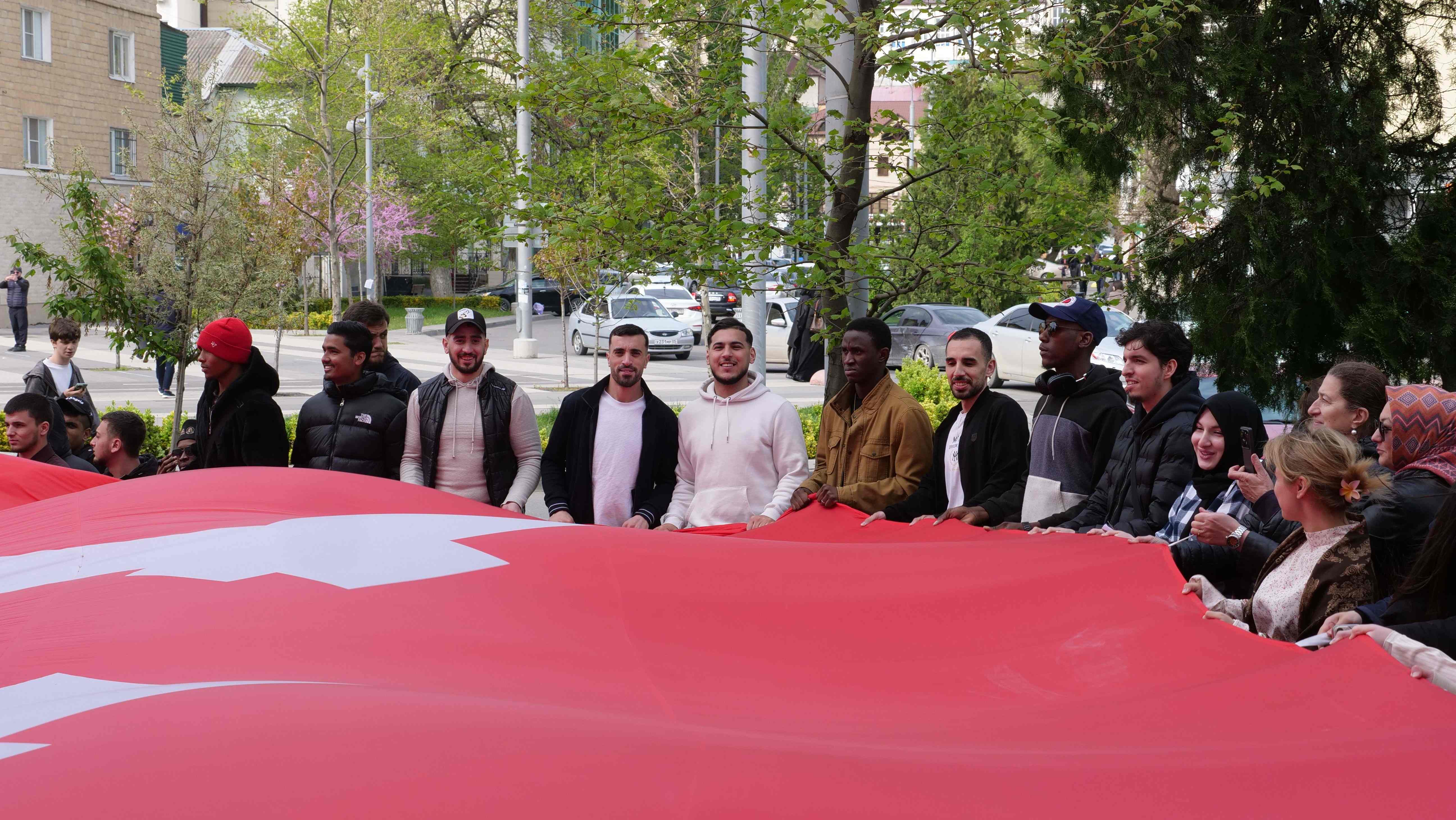 «15 дней до Победы». В Махачкале прошла масштабная акция