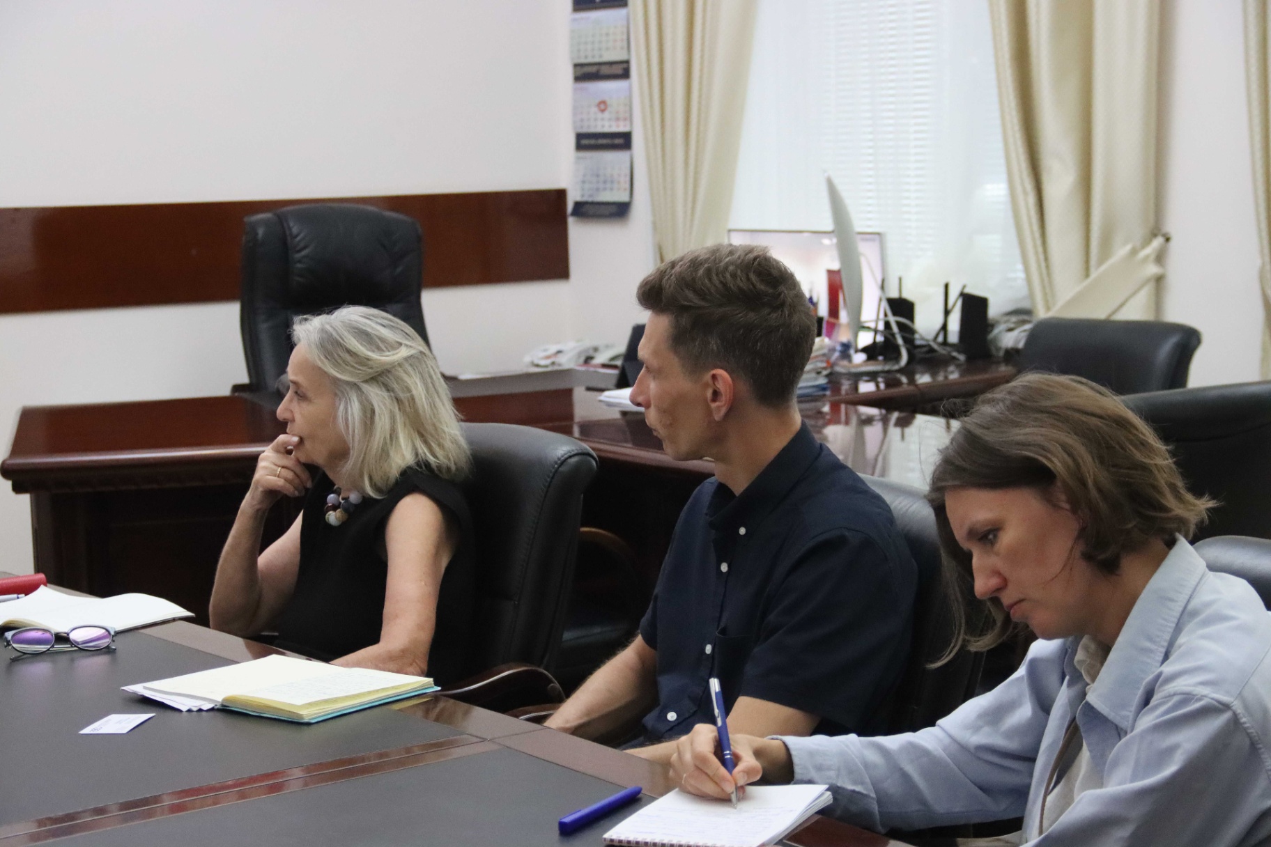 Темирлан Абуталимов встретился с сотрудниками Института географии Российской академии наук
