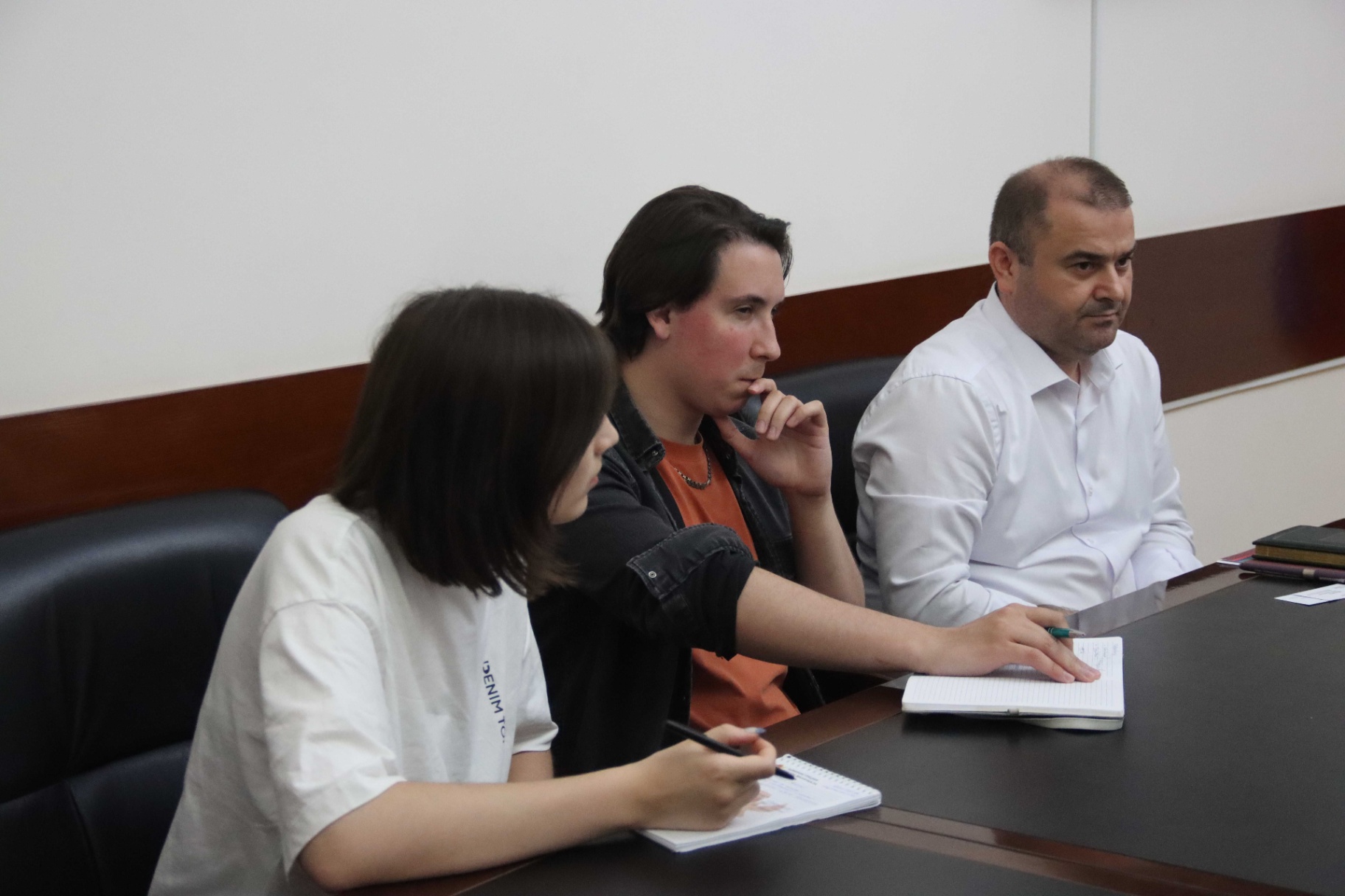 Темирлан Абуталимов встретился с сотрудниками Института географии Российской академии наук