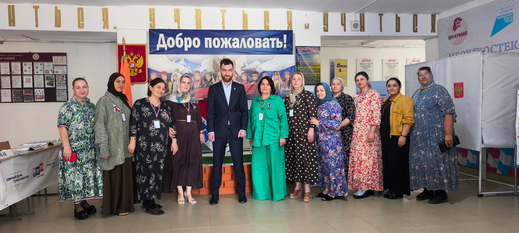 Темирлан Абуталимов ознакомился с работой избирательных участков в Хасавюртовском районе